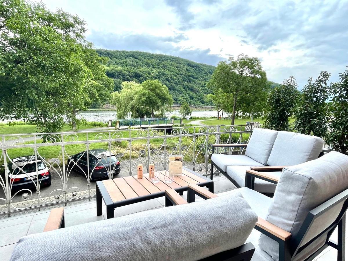Direct Moselle View 200M² 4 Sz 10Pers Terrace Apartment Sankt Aldegund Exterior photo